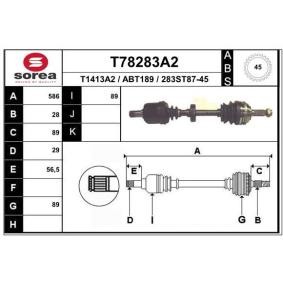 Comprar Árbol de transmisión de EAI T78283A2 a bajo precio de 123,52 €