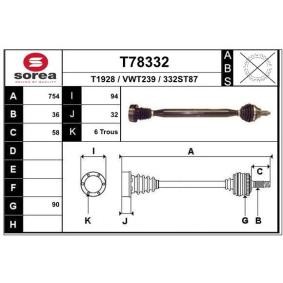 Acquista Semiasse da EAI T78332 a buon mercato per soli 114,85 €