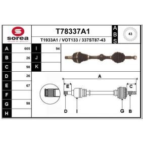 Acquista Semiasse da EAI T78337A1 a buon mercato per soli 119,76 €