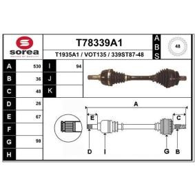 Acquista Semiasse da EAI T78339A1 a buon mercato per soli 126,81 €