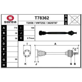 Acquista Semiasse da EAI T78362 a buon mercato per soli 114,85 €