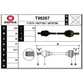 Acquista Semiasse da EAI T98267 a buon mercato per soli 114,35 €