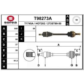 Acquista Semiasse da EAI T98273A a buon mercato per soli 132,20 €