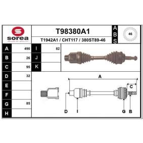 Acquista Semiasse da EAI T98380A1 a buon mercato per soli 137,52 €