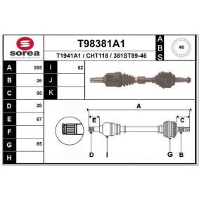Acquista Semiasse da EAI T98381A1 a buon mercato per soli 137,52 €
