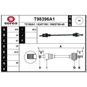 Antriebswelle T98396A1 von EAI günstig für 116,25 € online kaufen