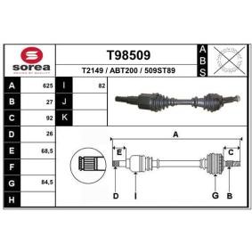 Compre Veio de transmissão da EAI T98509 a um preço baixo por 132,52 €