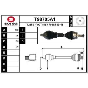 Acquista Semiasse da EAI T98705A1 a buon mercato per soli 137,52 €