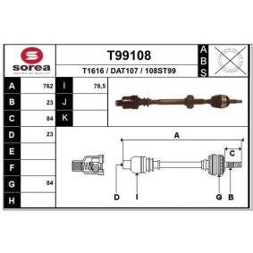 Comprar Árbol de transmisión de EAI T99108 a bajo precio de 69,84 €