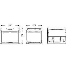 Batterie für MAZDA von TUDOR