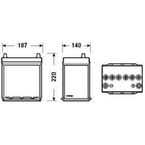 Batterie von TUDOR günstig für 175,61 €