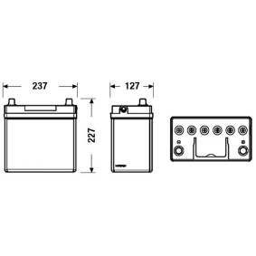 Achetez des Batterie TUDOR TB454 à prix pour 211,96 €