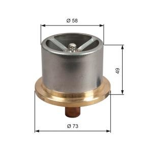 Kühlwasserthermostat TH51386 für RENAULT TRUCKS