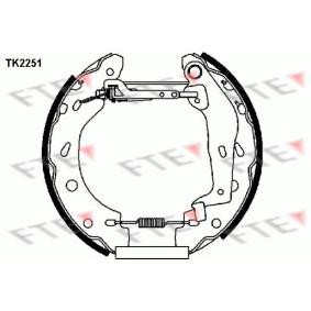 Achetez des Jeu de mâchoires de frein FTE TK2251 à prix pour 140,07 €