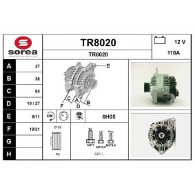 Køb Generator af SNRA TR8020 til den lave pris 1238,09 DKK