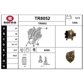 Køb Generator af SNRA TR8052 til den lave pris 1175,88 DKK