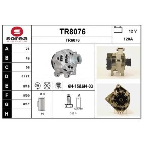 Køb Generator af SNRA TR8076 til den lave pris 1337,84 DKK