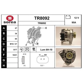 Lichtmaschine von SNRA