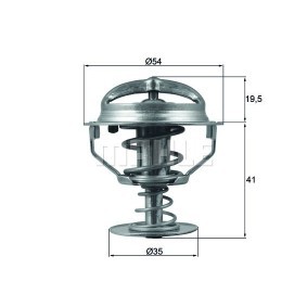 Kühlwasserthermostat von BEHR THERMOT-TRONIK