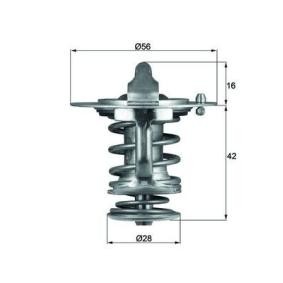 Köp Termostat, kylvätska av MAHLE ORIGINAL TX 83 76D till det låga priset 297,26 kr