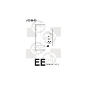 Acquista Valvola di scarico da BGA V003640 a buon mercato per soli 8,04 €
