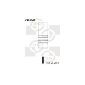 Compre Válvula de drenagem da BGA V181008 a um preço baixo por 7,48 €
