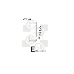 Acquista Valvola di scarico da BGA V537148 a buon mercato per soli 13,28 €