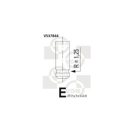 Acquista Valvola di scarico da BGA V537844 a buon mercato per soli 4,79 €