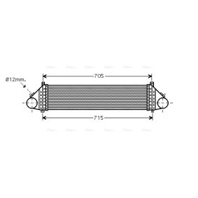 Kjøp Intercooler av AVA COOLING SYSTEMS VOA4164 til den lave prisen 1847,77 NOK