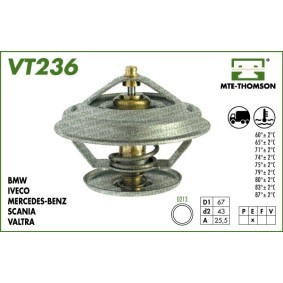Kühlwasserthermostat von MTE-THOMSON VT236.79