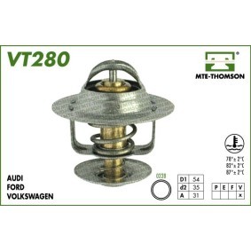 Achetez des Thermostat d'eau MTE-THOMSON VT280.87 à prix pour 17,14 €