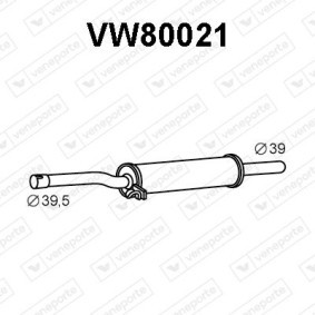 Køb Mellempotte af VENEPORTE VW80021 til den lave pris 491,66 DKK