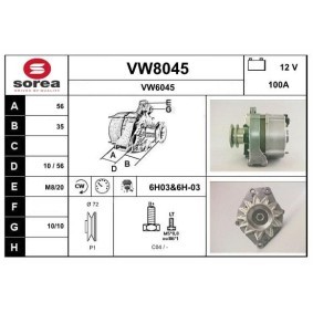 Lichtmaschine von SNRA
