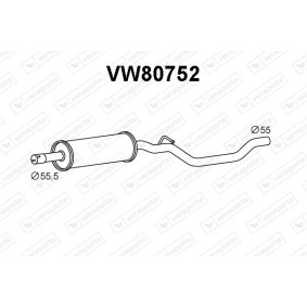 Achetez des Silencieux avant de chez VENEPORTE en ligne pour Passat B6 Variant (3C5) à prix modérés