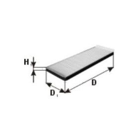 Compre Filtro, ar do habitáculo da PZL Filters WA60267 a um preço baixo por 10,24 €