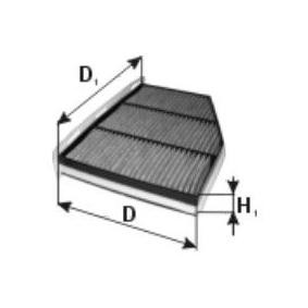 Achetez des Filtre d'habitacle PZL Filters WA61271 à prix pour 22,55 €