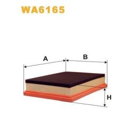 Achetez des Filtre à air WIX FILTERS WA6165 à prix pour 20,13 €