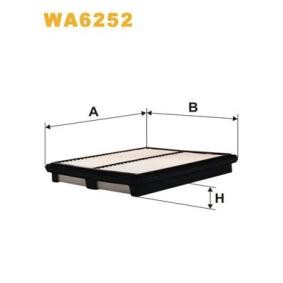 Køb Luftfilter af WIX FILTERS WA6252 til den lave pris 85,08 DKK