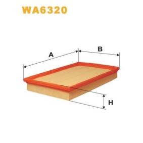 Luftfilter WA6320 für Toledo II Limousine (1M2) für 12,14 CHF