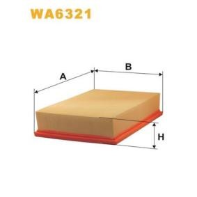 Luftfilter WA6321 für Toledo II Limousine (1M2) für 7,11 CHF