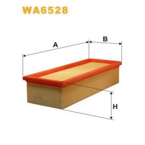 Køb Luftfilter af WIX FILTERS WA6528 til den lave pris 95,85 DKK