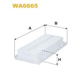 Køb Luftfilter af WIX FILTERS WA6665 til den lave pris 142,08 DKK