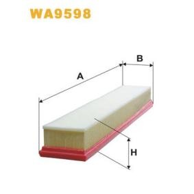 Luftfilter WA9598 für JAGUAR