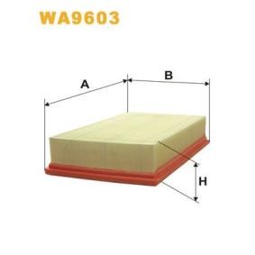 Comprar Filtro de aire de WIX FILTERS WA9603 a bajo precio de 25,52 €