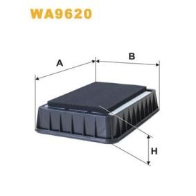 Achetez des Filtre à air WIX FILTERS WA9620 à prix pour 47,64 €