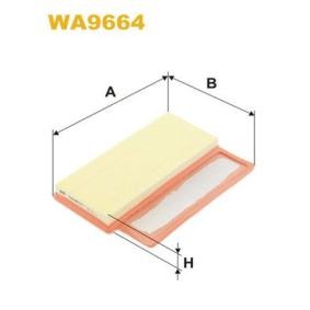 Comprar Filtro de aire de WIX FILTERS WA9664 a bajo precio de 51,30 €