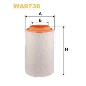 Achetez des Filtre à air WIX FILTERS WA9738 à prix pour 35,69 €