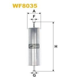 Kraftstofffilter WF8035 für BERTONE