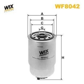 Kjøp Drivstoffilter av WIX FILTERS WF8042 til den lave prisen 128,50 NOK