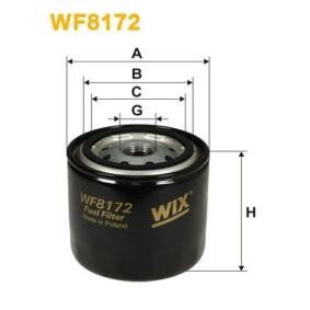 Kjøp Drivstoffilter av WIX FILTERS WF8172 til den lave prisen 163,58 NOK